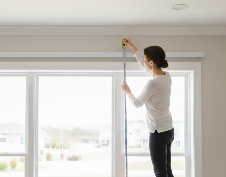 medir correctamente cortinas