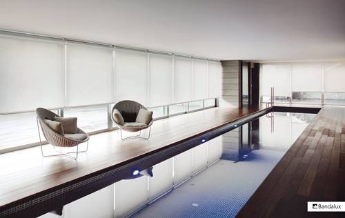 estores enrollables en cocina